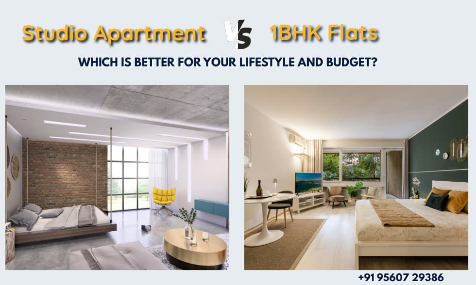 Studio Apartment vs. 1BHK: Which is Better for Your Lifestyle and Budget?
